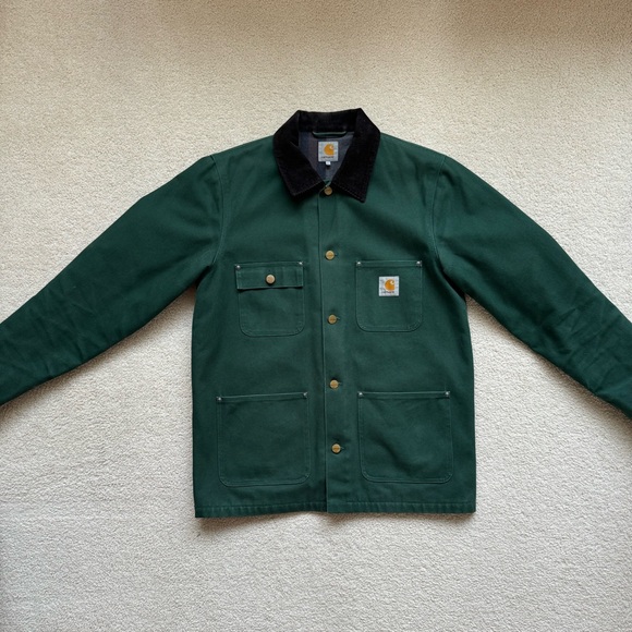 Carhartt WIP Chore Coat Forest Green - Picture 1 of 9
